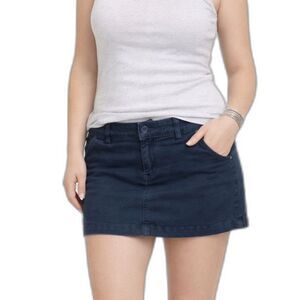 Hollister Women’s Y2K Stretch Twill Mini Skirt | Size 3